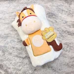 Jack & Friends Cuddly Blanket Horse Baby Blanket